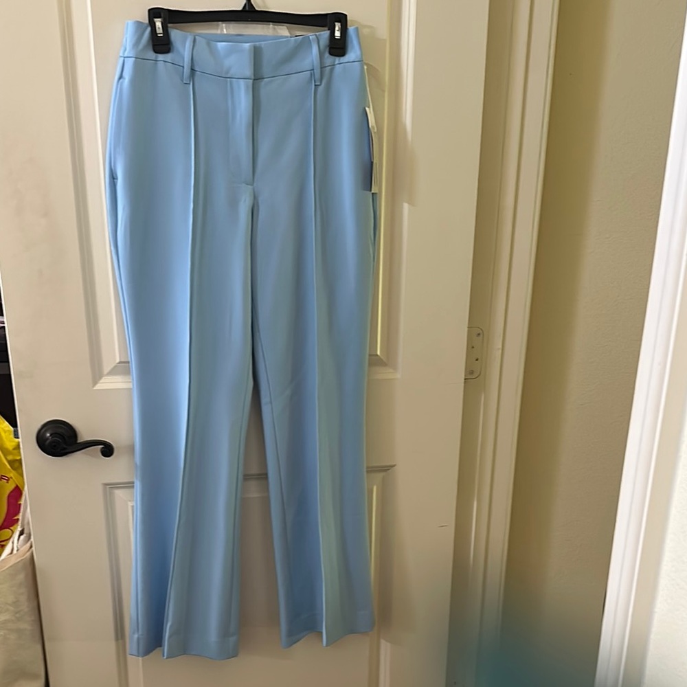 Worthington Blue Wide-Leg Trousers size 6